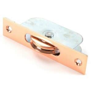Anvil Square Ended Sash Pulley 75kg Polished Bronze 47074