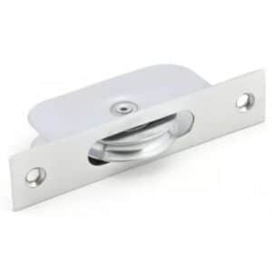 Anvil Square Ended Sash Pulley 75kg Satin Chrome 49588