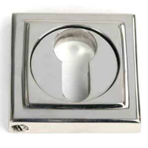Anvil Euro Profile Escutcheon (Square) Polished Stainless Steel (316) 49879