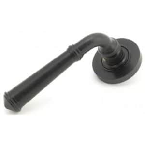 Anvil Regency Round Lever On Rose Unsprung (Plain) External Beeswax 49973