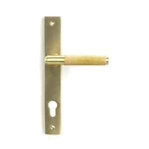 Anvil Brompton Slimline Espag Lever Lock Furniture Satin Brass 50841