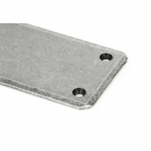 Anvil 1800 x 66mm Finger Plate Pewter 73177