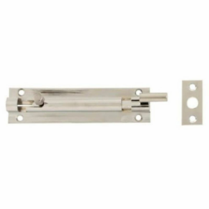 102mm Cranked Barrel Bolt Polished Chrome