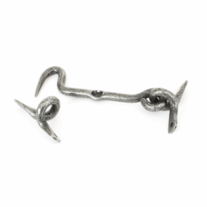 Anvil 100mm Forged Cabin Hook Pewter 83792