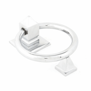 Anvil Ring Door Knocker Polished Chrome 83837