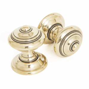 Anvil Aged Brass Elmore Concealed Mortice Knob Set 83864