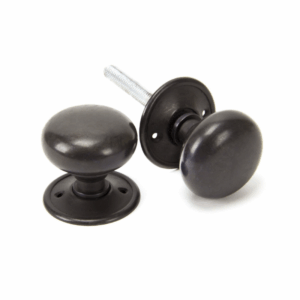 Anvil Mushroom Mortice/Rim Knob Aged Bronze 83944