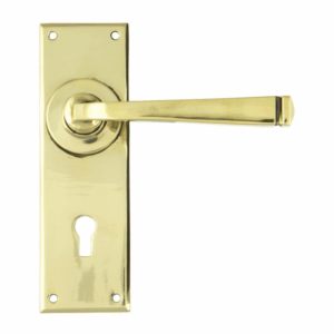 Anvil Avon Lever Lock Furniture Aged Brass 90358
