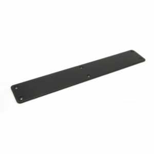 Anvil 400 x 66mm Finger Plate Black 91760