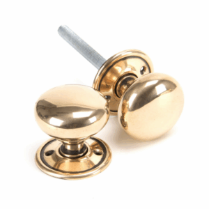 Anvil Mushroom Mortice/Rim Knob Furniture Polished Bronze 91925