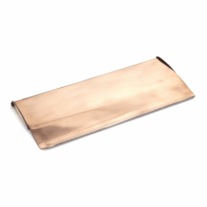 Anvil Small Letter Plate Cover Polished Bronze 91933