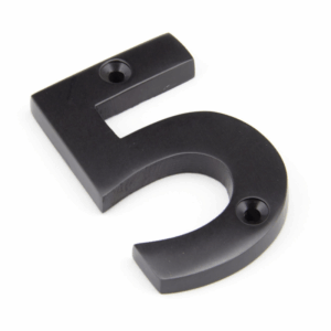 Anvil Numeral 5 Aged Bronze 92015