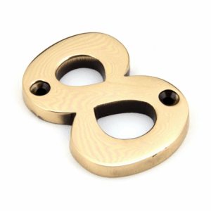 Anvil Numeral 8 Polished Bronze 92028