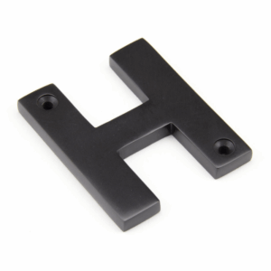 Anvil Letter H Aged Bronze 92030H