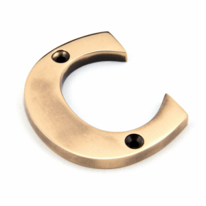 Anvil Letter C Polished Bronze 92031C
