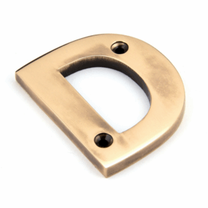 Anvil Letter D Polished Bronze 92031D