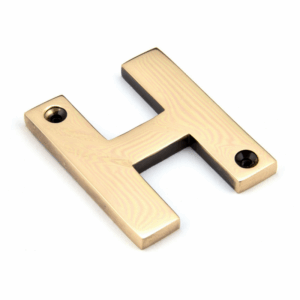 Anvil Letter H Polished Bronze 92031H