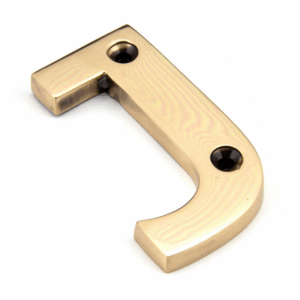 Anvil Letter J Polished Bronze 92031J
