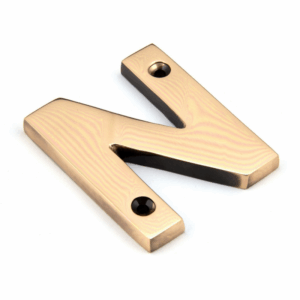 Anvil Letter N Polished Bronze 92031N