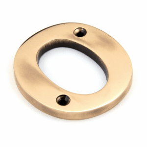 Anvil Letter O Polished Bronze 92031O