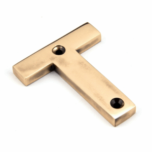 Anvil Letter T Polished Bronze 92031T