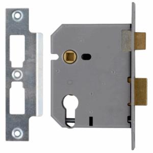 Union L2249 76mm Euro Profile Sashlock Case Satin Chrome
