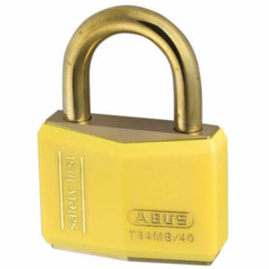 Abus T84MB/40 Yellow Nautic T84MB Padlock