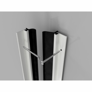 2100mm Standard Duty All Round Door Seal Aluminium