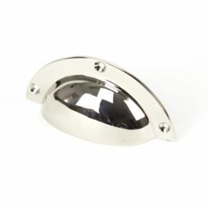 Anvil 100mm Plain Drawer Pull Polished Nickel 91524
