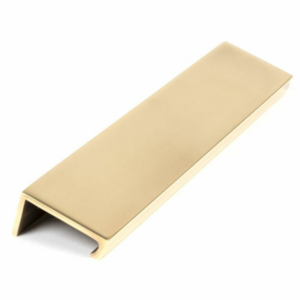 Anvil 200mm Plain Edge Pull Aged Brass 50689