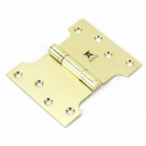Anvil 102x127x3mm Parliament Hinge Polished Brass 49555