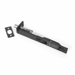 Anvil 150mm Flush Bolt PVD Black 90266