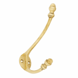 Anvil Hat & Coat Hook Polished Brass 83525