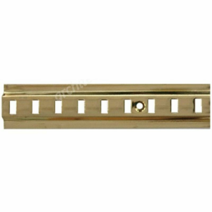 Anvil 1829x24mm Raised Bookcase Strip Electro Brass 17307