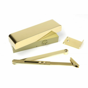 Anvil 2-5 Overhead Door Closer & Cover Polished Brass 50108