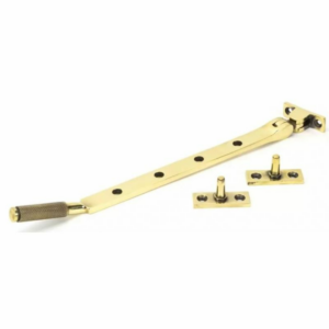Anvil 250mm Brompton Casement Stay Aged Brass 46174