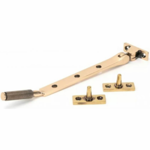 Anvil 200mm Brompton Casement Stay Polished Bronze 46194
