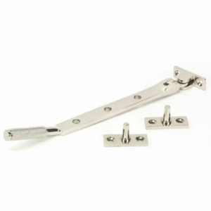 Anvil 200mm Brompton Casement Stay Polished Nickel 46179