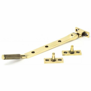 Anvil 200mm Brompton Casement Stay Aged Brass 46173