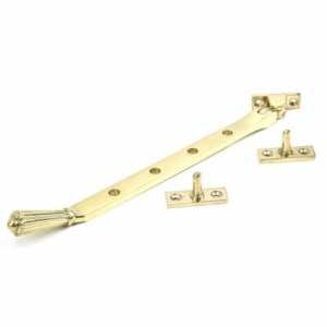 Anvil 250mm Hinton Casement Stay Polished Brass 46704