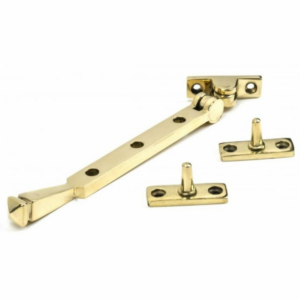 Anvil 200mm Avon Casement Stay Polished Brass 46712