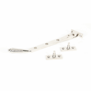 Anvil 200mm Reeded Casement Stay Polished Nickel 83900