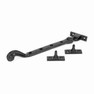 Anvil 230mm Rosehead Casement Stay Antique Black 73135