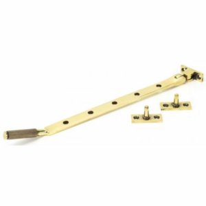 Anvil 305mm Brompton Casement Stay Aged Brass 46175