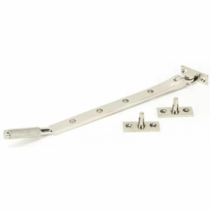 Anvil 250mm Brompton Casement Stay Polished Nickel 46180