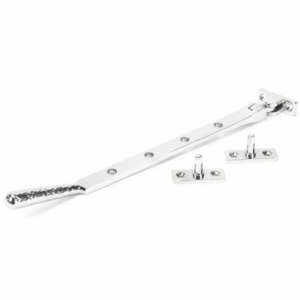 Anvil 250mm Hammered Newbury Casement Stay Polished Chrome 46148