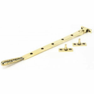 Anvil 305mm Hammered Newbury Casement Stay Aged Brass 46146
