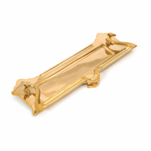 Anvil 300mm x 115mm Postal Letter Plate Polished Brass 83544