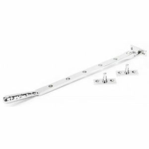Anvil 305mm Hammered Newbury Casement Stay Polished Chrome 46149