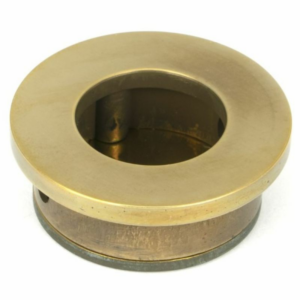 Anvil 34mm Dia Finger Edge Pull Aged Brass 48333
